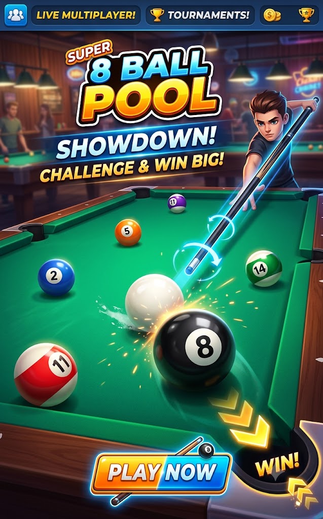 Play 8 Ball Pool