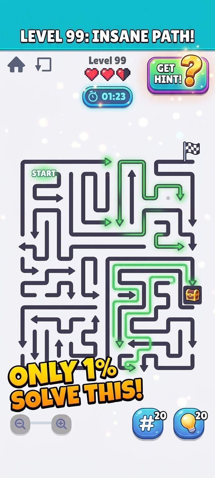 Play Arrows Out Puzzle