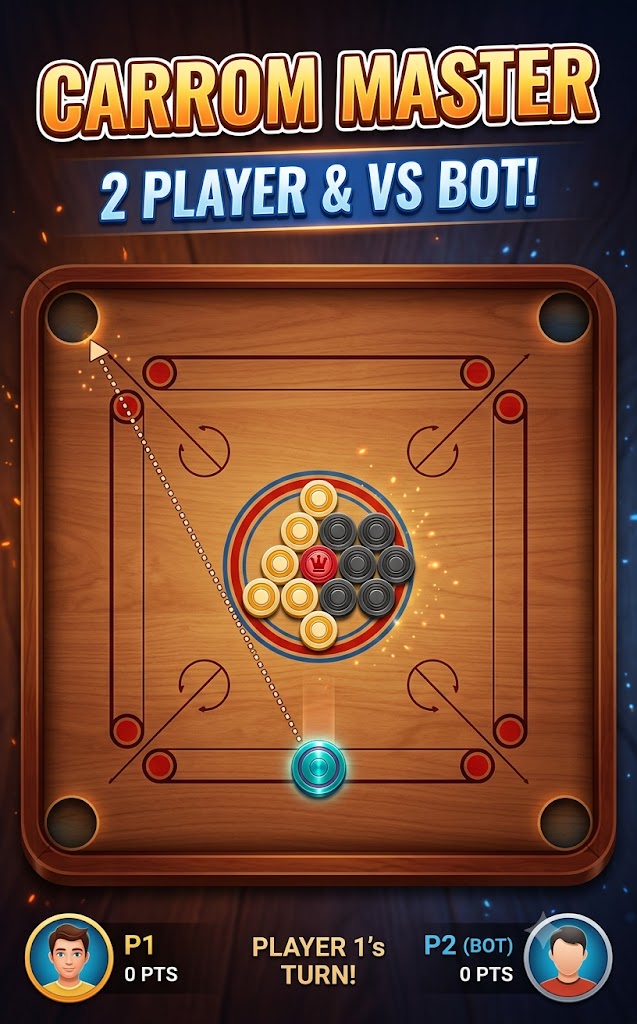 Play Carrom Clash