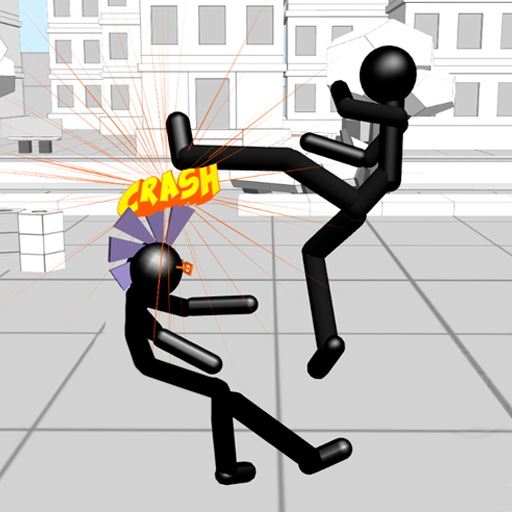 Stickman Street Fighting 3D