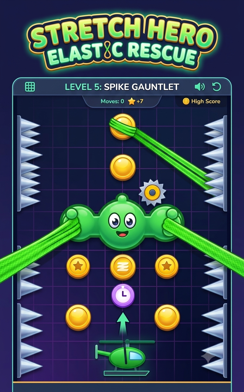 Play Stretch Hero : Elastic Rescue