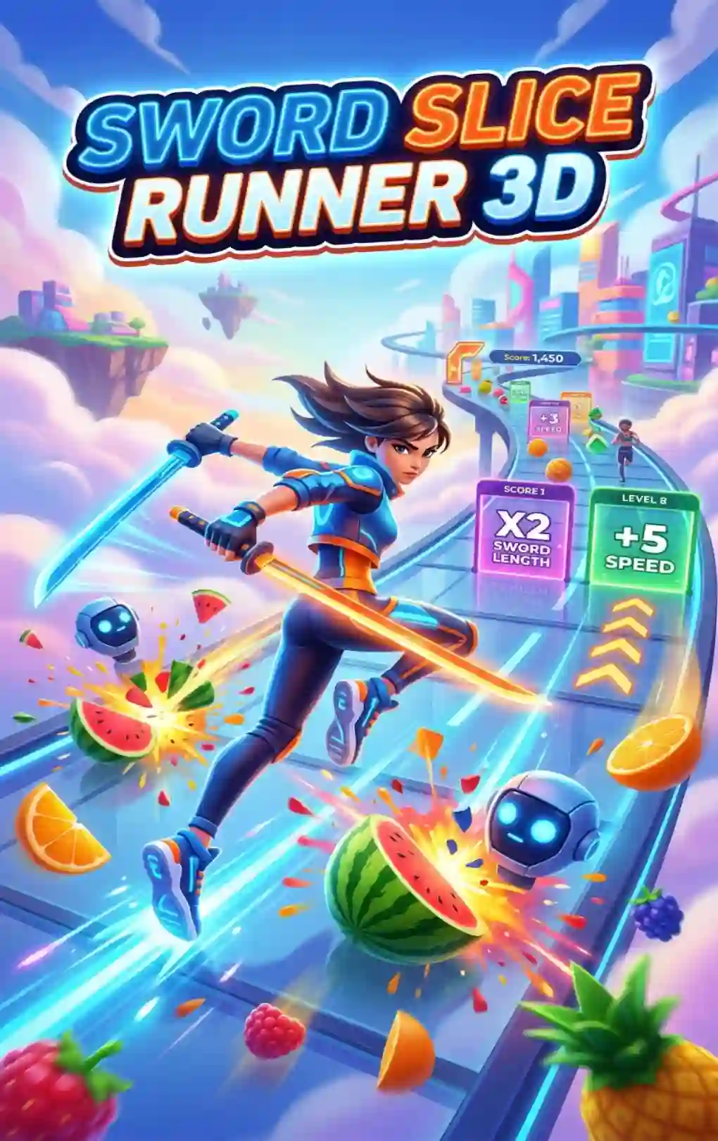 Play Swad Slice Runner 3D